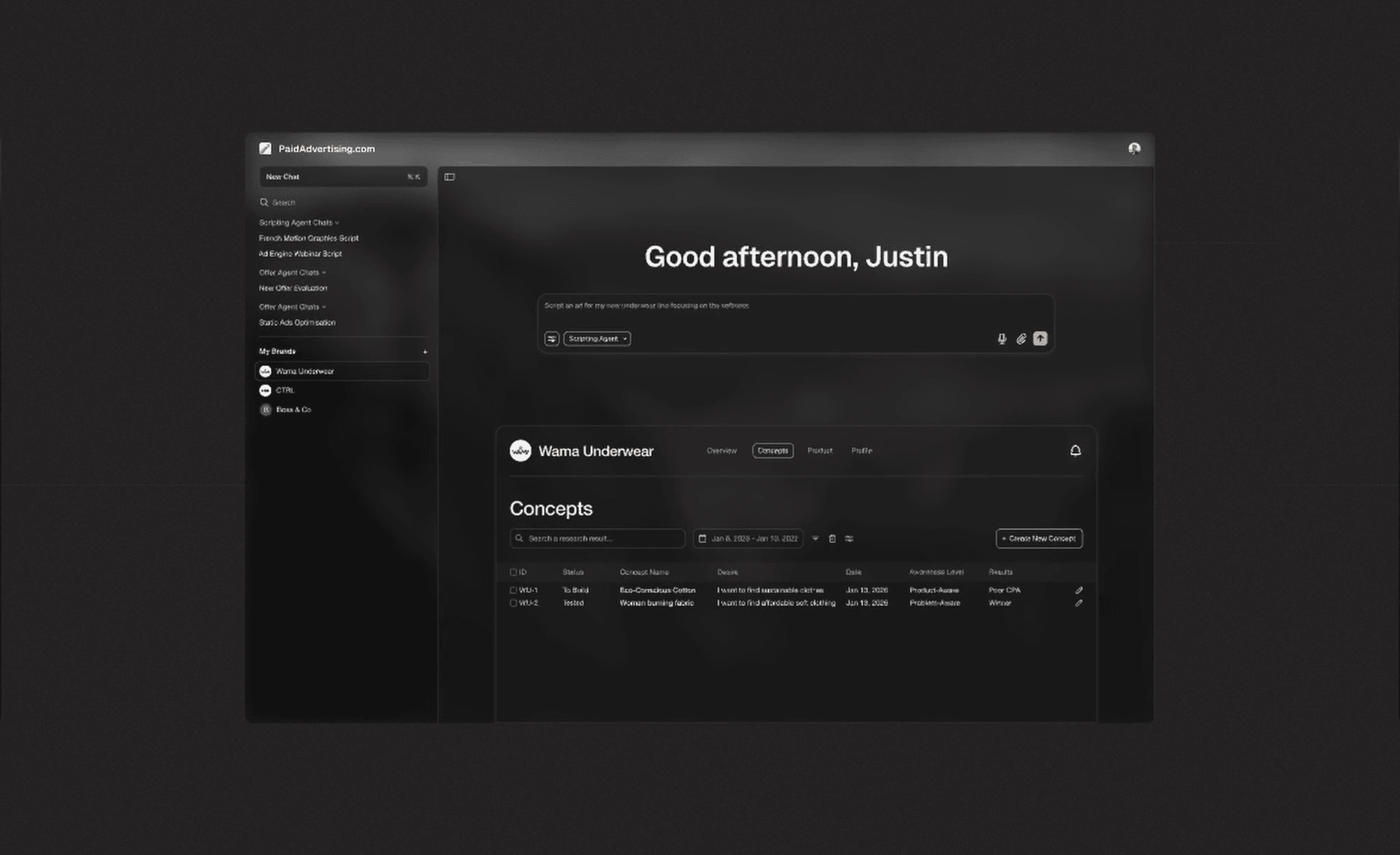 AdEngine AI preview